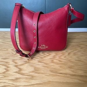 Red Coach Satchel
